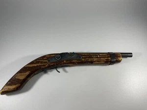 Vintage Parris Toy Cap Blaster  Wood Metal Single Barrel Pistol Savannah, TN VTG - Picture 1 of 8