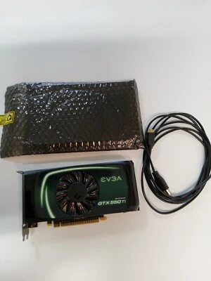 EVGA Geforce GTX 550 Ti SC 2G 02G-P3-2059-B1 Graphics Card 2*DVI-I 1*Mini HDMI - Image 1 of 4