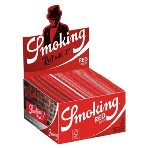 Smoking Red King Size | Naturgummi | Stabil & Einfach zu Drehen | FSC - Bild 1 von 6