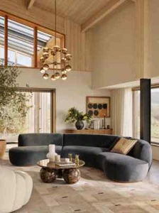 Alfombra acolchada de lana para manos hecha a mano alfombras modernas para salón dormitorio 100 % alfombra habitación - Imagen 1 de 6