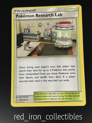 Pokemon Research Lab 205/236 Uncommon Unified Minds Sun & Moon Pokemon Card NM - Image 1 of 2