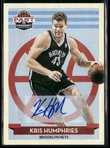 2012-13 Panini Past & Present #137 Kris Humphries Signatures Brooklyn Nets Auto - Picture 1 of 2