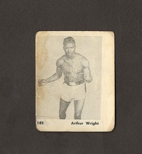 1963 Mini Luchador Venezuelan Boxing Card #185 Arthur Wright