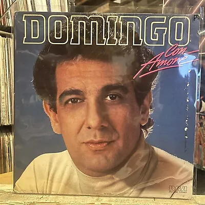 [CLASSICAL]~EXC LP~PLACIDO DOMINGO~Con Amore~[Original 1982~RCA~Issue] - Image 1 of 4