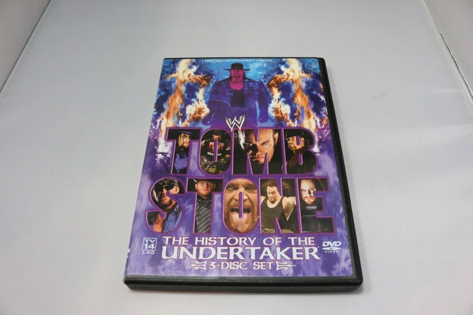 DVD Tombstone The History of the Undertaker (2005) WWF WWE 3-Disc Set - Image 1 of 1