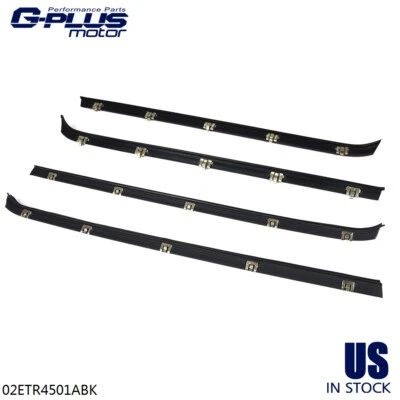 Window Sweep Felts Weatherstrip Seal Fit For Chevy/GMC Trucks FO1930103 81-91 - Image 1 of 4