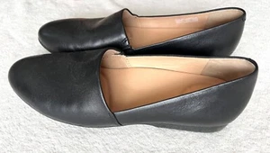 $130 Dansko Women's Larisa Black Milled Nappa Flat Loafer Slip on Shoes Size 41 - Picture 1 of 10