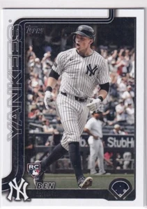2025 Topps MLB Baseball Series 1 No. 337 Ben Rice New York Yankees - Bild 1 von 2