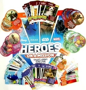 Sainsburys Disney Heroes On A Mission 2021 PIXAR Star Wars Marvel Sainsbury's - Foto 1 di 438