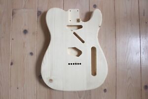 Telecaster unfinished pine guitar body