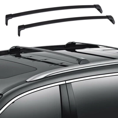 Portaequipajes de techo estilo OE barra transversal de aluminio para Acura MDX 2014-2018 Foto 1 de 4