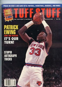 February 1994 Tuff Stuff Magazine -- Patrick Ewing front cover