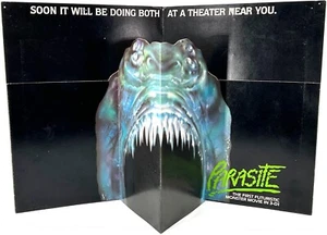 Vintage 1982 Parasite Horror Movie 3D Bi-fold Advertisement - Demi Moore - Picture 1 of 8