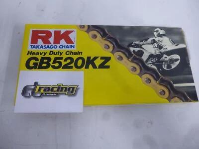 Rk 520 KZ-Kette Antriebskette 108 Glieder chain Motorrad gold - Bild 1 von 4