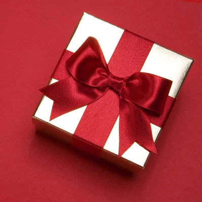 Cinta de satén roja de 1-1/2 pulgadas doble cara 25 yardas, cinta de seda gruesa para artesanía... Foto 1 de 4