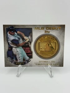 2016 TOPPS Jayson Werth COMMEMORATIVE MLB DEBUT MEDALLION COIN CHASE CARD #MDMJW - Picture 1 of 2