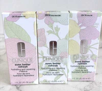Clinique Even Better REFRESH Hydrating Makeup Foundation — Choose Shade — NEW - Image 1 of 4