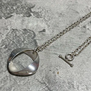 Georg Jensen Long Necklace 190 Vintage Henning Koppel Discontinued And Rare - Picture 1 of 9