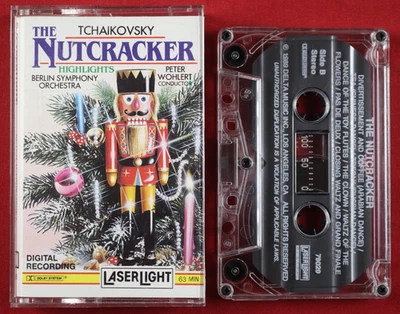 The Nutcracker Highlights Berlin Symphony (Cassette, 1989, Laser Light) - 79 020 Foto 1 de 4