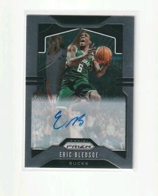 Panini Prizm Signatures Eric Bledsoe #231 Autograph Bucks 2019-20 Foto 1 de 2