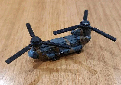 Vintage Galoob Micro Machines Chinook CH-47 Military Helicopter  Terror Troops - Image 1 of 4