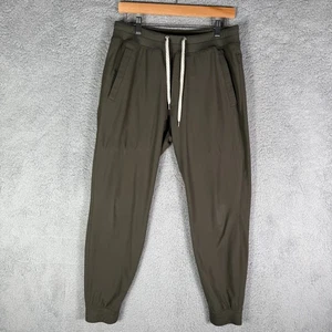 Pantalone Vuori Meta Jogger Uomo Gamba Conica Media Elasticizzato Verde Oliva - Foto 1 di 7