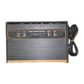 Atari 2600 (CX-2600 A) Console Wood Grain 4 Switch Untested Vintage Game System