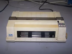 Impresora paralela matriz de puntos Alpa ASP1000 con cable para PC SE VENDE COMO ESTÁ - Imagen 1 de 3