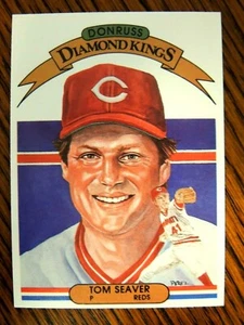 TOM SEAVER 1982' DONRUSS  DIAMOND KINGS   #16   REDS   HOF LEGEND - Picture 1 of 1