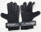 WENOKA Sea Style Dive Gloves XL Black Neoprene 90% Nylon 10% Some Wear As is
