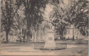 Haverhill Massachusetts Hannah Dustin Monument Photolux American Art Postcard - Picture 1 of 2