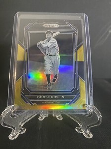 2023 Panini Prizm Black Gold Goose Goslin 3/5 #189 Washington Senators