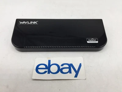 Wavlink USB 3.0 Universal Dual Display Docking Station WL-UG39DK1 FREE S/H - Image 1 of 3
