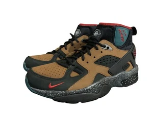 CK3312 001 Nike Air Mowabb x Olivia Kim No Cover Blk Gym Red British Tan 5 Wmns - Picture 1 of 5