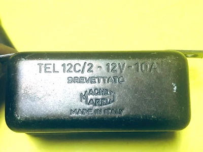 Ferrari Dino, Fiat 130, 124 Spider Marelli Wiper Delay Relay TEL 12C/2 NOS - Image 1 of 4