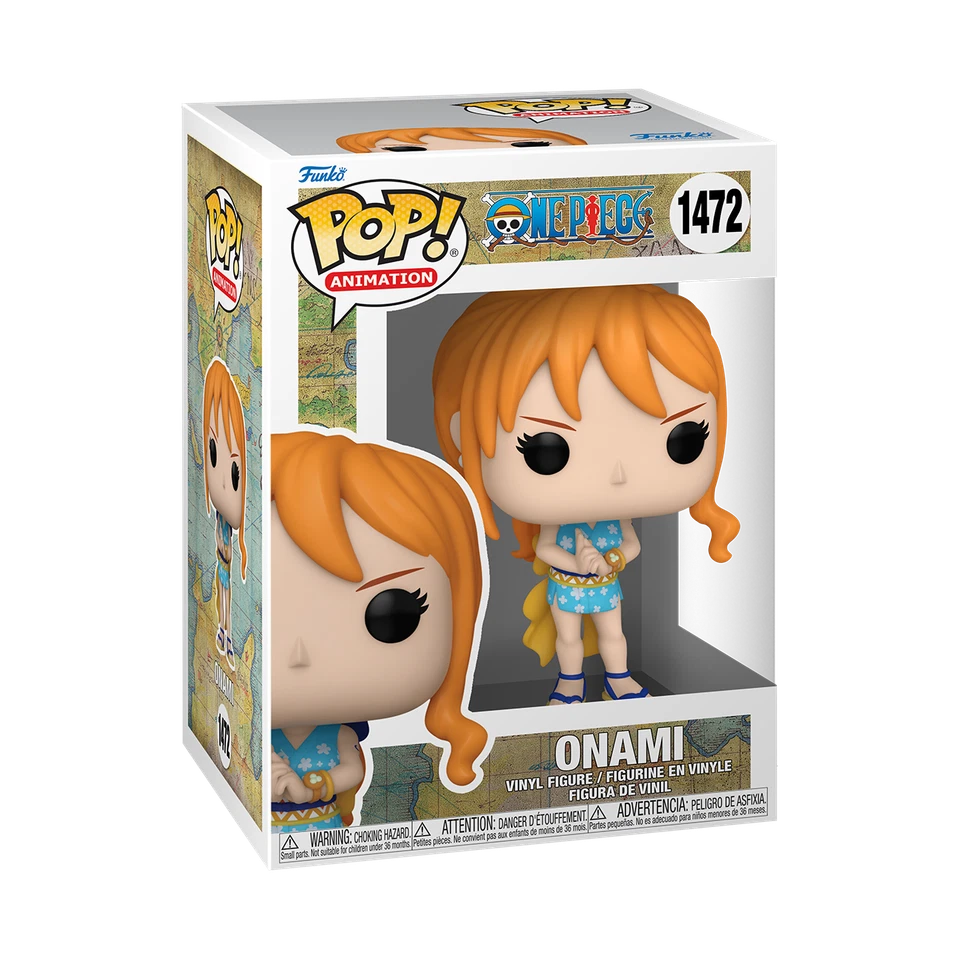 One piece Onami Nicki ( Wano ) Nami Pop Animación #1472 Vinyl Figura Funko - Imagen 1 de 1