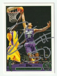 Dan Gadzuric Signed 2003-04 Topps Card #88 Auto Bucks NBA Autograph COA - Picture 1 of 1