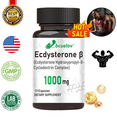 Ecdysteron-Kapseln Hochdosiert – 1000 Mg SS Ecdysteron - Bild 1 von 4