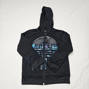 Star Wars Kids Boys Long Sleeve Black Full Zip-Up Graphic Print Jacket Size 6 - Picture 1 of 8