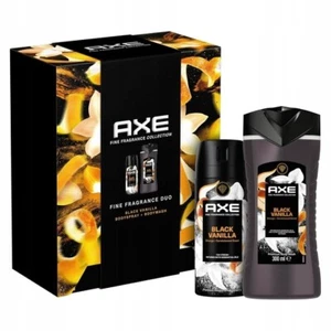 Axe Fine Fragrance Geschenkset (Deospray 150ml + Duschgel 300ml) – Black Vanille - Bild 1 von 3