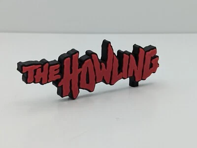 ABELS3D.COM Fan Art - The Howling - 100mm breit, 3D gedrucktes Logo - Schreibtisch-, Tür- oder Wandbild*