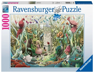 RAVENSBURGER JIGSAW PUZZLE*1000 PIECES*DEMELSA HAAUGHTON*THE SECRET GARDEN*RARE*ORIGINAL BOX - Image 1 of 2