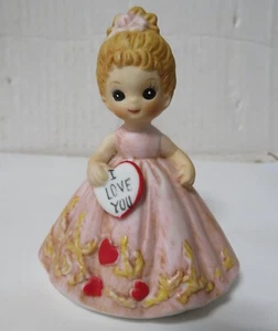 Josef Originals George Good February Mädchen Figur mit Valintin - Bild 1 von 6