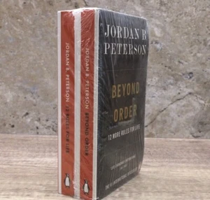 2 Book Lot Bundle Rules for Life: An Antidote to Chaos + Beyond Order Peterson - Picture 1 of 3