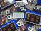 Estate lot Sale- Silver~GOLD, CURRENCY, PROOF COINS, EMERALD- 8 PC. LOTS-INVEST