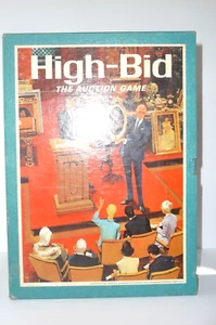 Vintage High-Bid The Auction Game - A 3M Bookshelf Game - 1965 - 100% COMPLETE - Picture 1 of 16