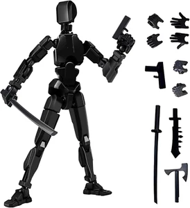 T13 Action Figure(Assembly Completed) Dummy 13 3D Robot -Lucky 13 Multi-Jointed, - Picture 1 of 12