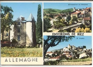 CP 04 Alpes-de-Haute-Provence - Environs de Riez - Multivues colorisées - Picture 1 of 2