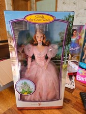 2006 Barbie as Glinda the Good Witch in The Wizard of Oz Pink Label - MIB NRFB