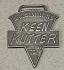 Vintage Watch Fob: E C Simmons Keen Kutter Cutlery & Tools; Iconic Knife Brand
